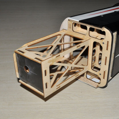 FLIGHT Sbach342  55inch RC Airplane Fuselage 3D Fix Wing Wooden Model Plane Frame