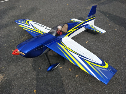 Slick 540 70inch 70E Balsa wood  3D EP ARF Blue