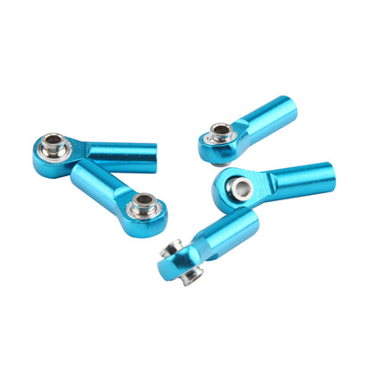 10pcs M4 Metal Tie Push Link Rod End Joint Ball Head Holder for 1/8 & 1/10 RC