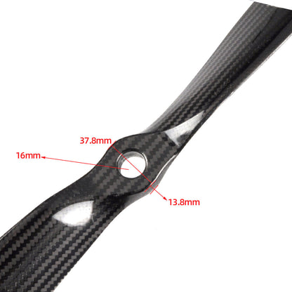 1Set Full Carbon Fiber Propeller 22x20 for F3A RC Airplane Model