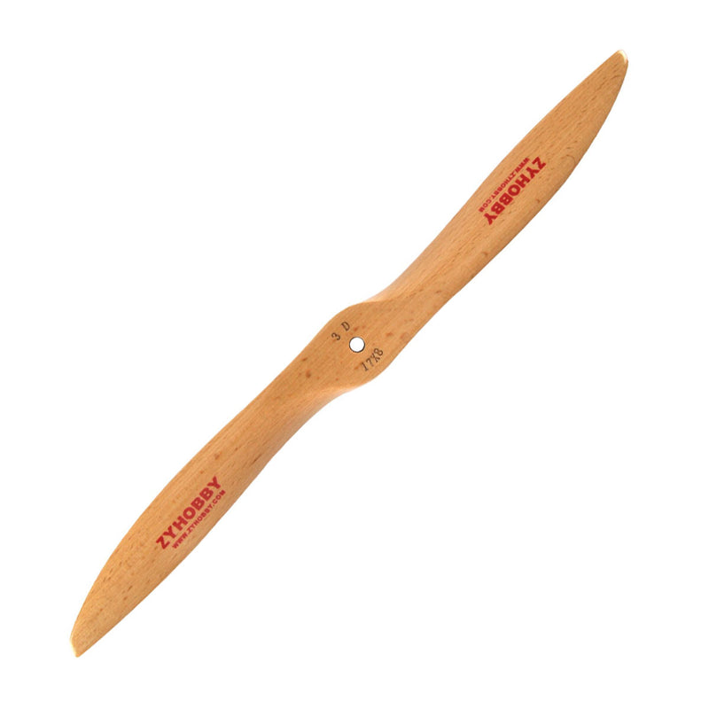 3D Wood Counter Clock-wise Propeller CCW 2 Blades 17‘’-27‘’ Multi-size for choose