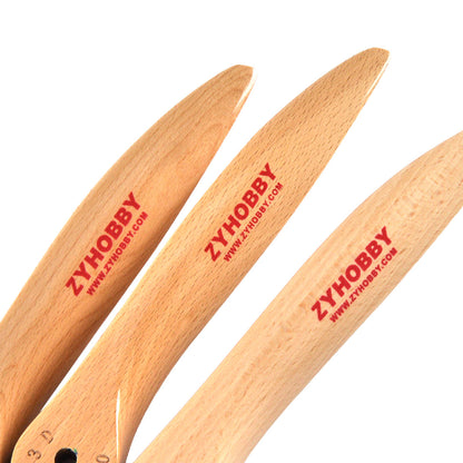 Flight Model ZYHOBBY 3D High Efficiency Wooden Propeller 16inch to 32inch for Choose