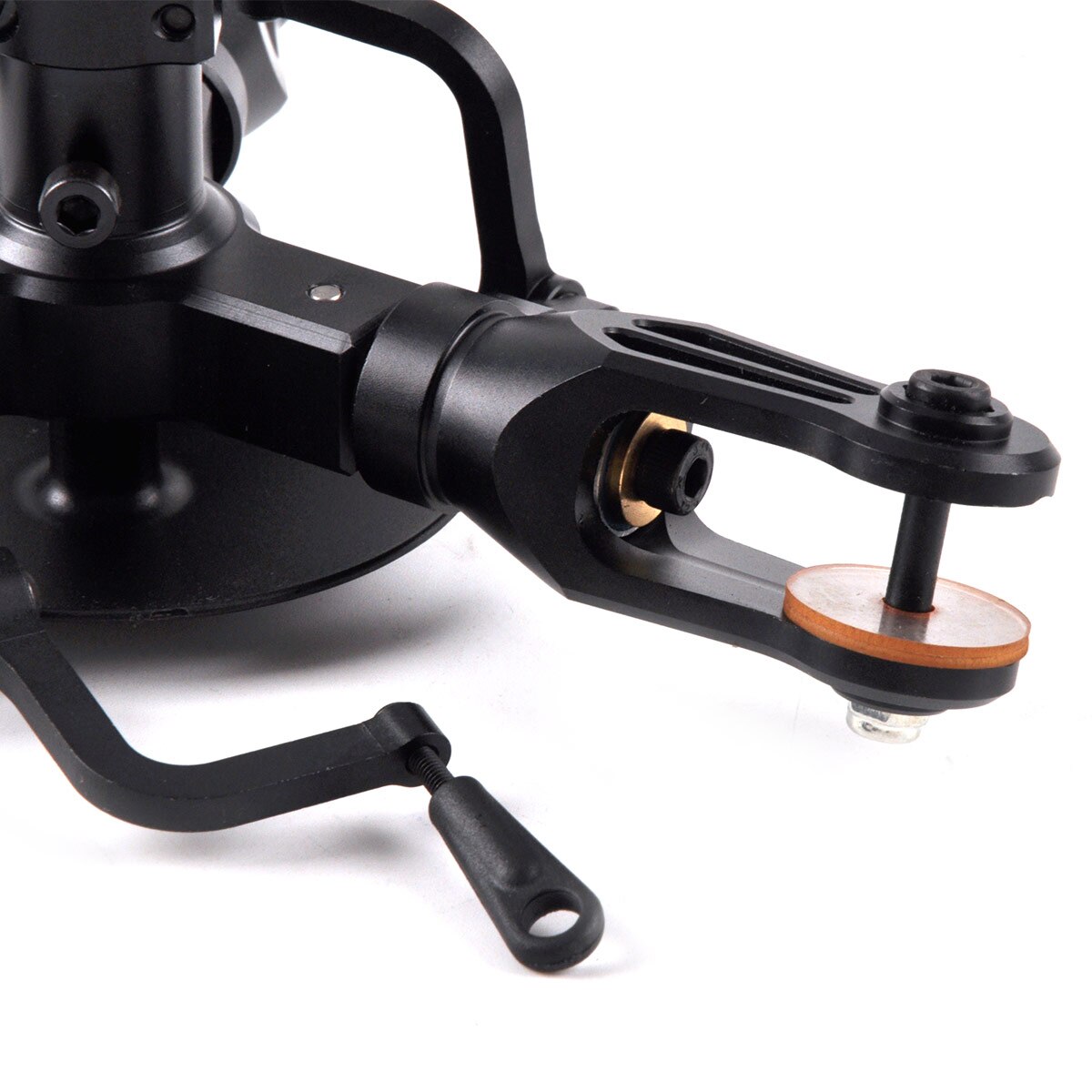 Metal Rotorhead 10mm Swashplate 3-Blades 4-Blades 5-Blades for 600 Size ...