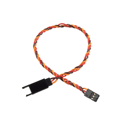 5PCS/lot Servo Extension Wire Twisted Cable Leads 15cm 30cm 100cm for Fixwing Aircarft RC Model Airplane JR Futaba Servos Motor