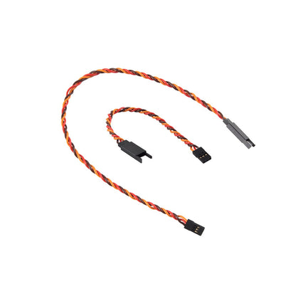 5PCS/lot Servo Extension Wire Twisted Cable Leads 15cm 30cm 100cm for Fixwing Aircarft RC Model Airplane JR Futaba Servos Motor