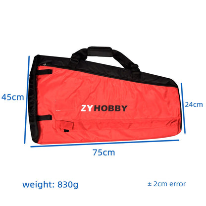 RC Plane Wing Bag Portable Handbag With Tool Pocket Waterproof Protection Bag For 50E-70E RC Fixed Wing Airplane Model