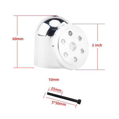 Miracle aluminum Anodized Drilled Spinner multi-size for choose