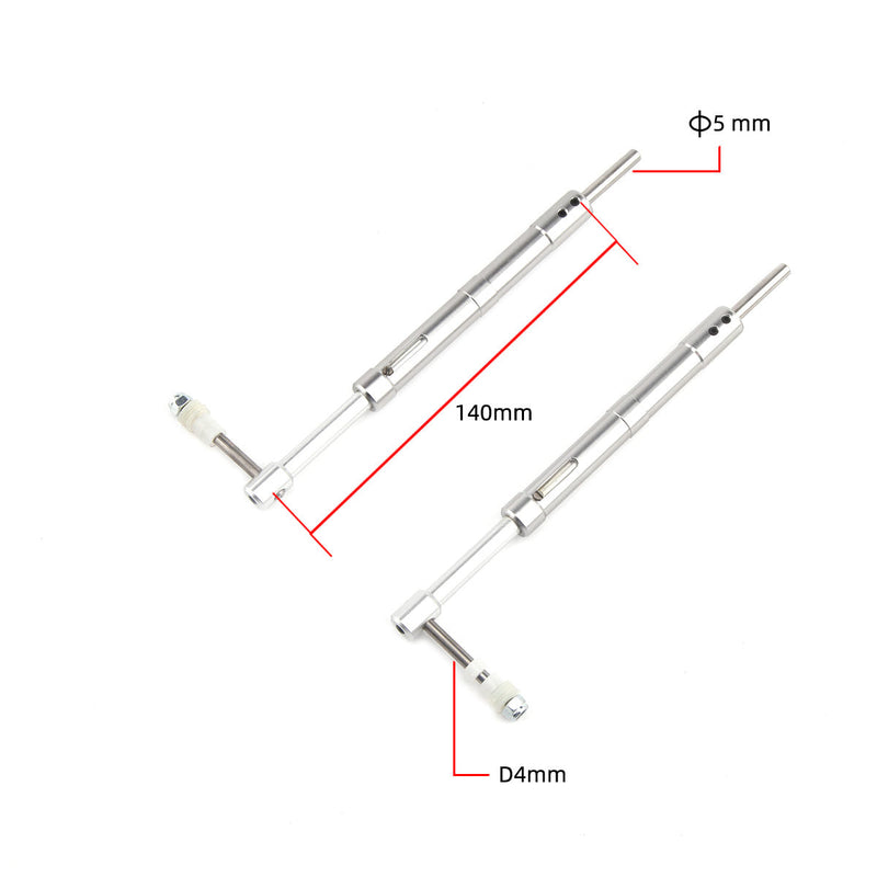 Anti-Vibration Landing Gears for 4-6 KG airplane ф5xD4mmx140mm