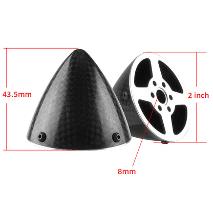 Uncut Carbon Fiber Spinner for F3A 1.75/2/2.25/2.5/3inch