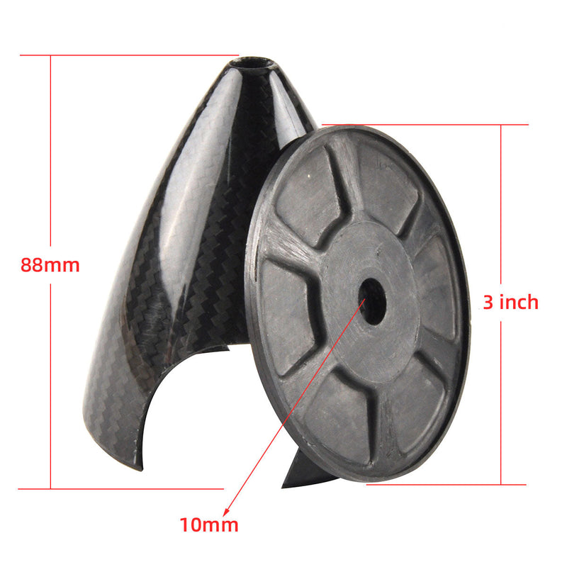 2.25~5.5inch 3 Blade Carbon Fiber Spinner