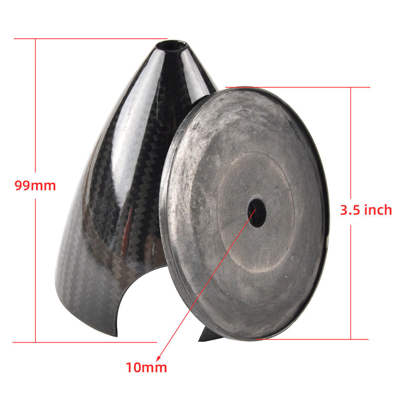 2.25~5.5inch 3 Blade Carbon Fiber Spinner