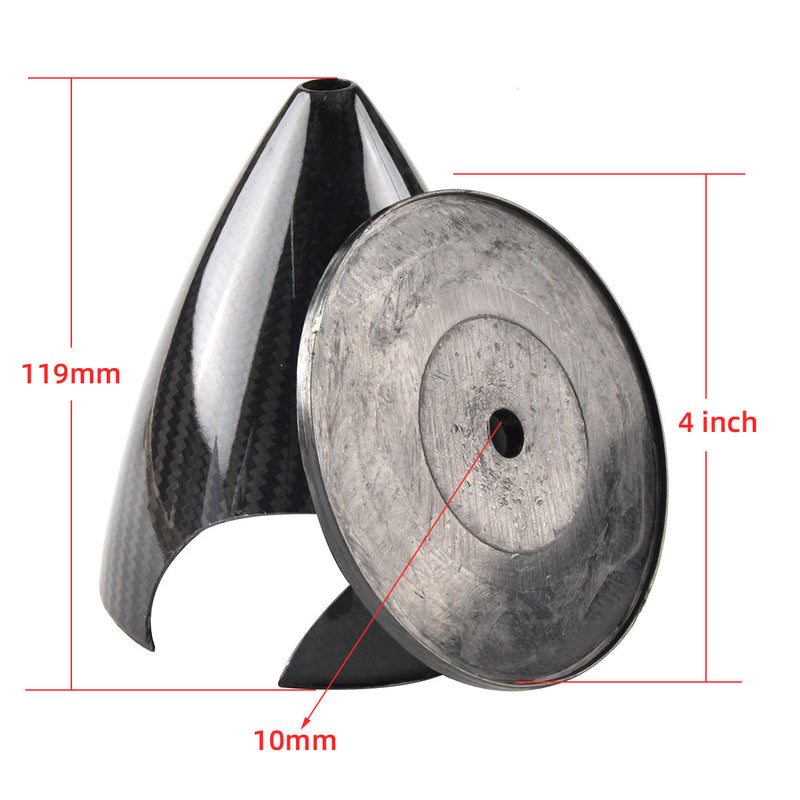 2.25~5.5inch 3 Blade Carbon Fiber Spinner