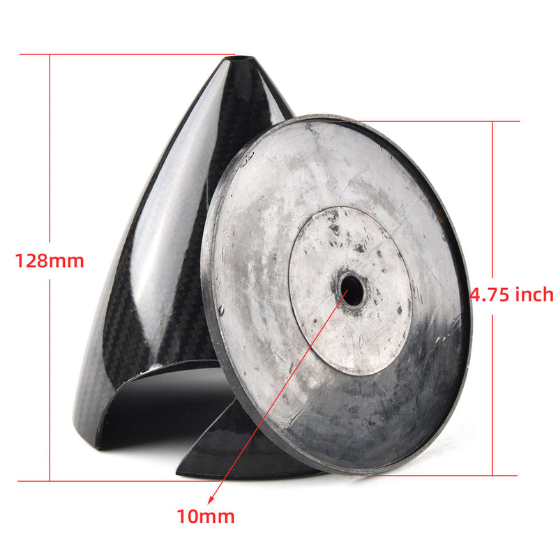 1.75 to 7inch 3K Surface Carbon Fiber Spinners for 2 Blade Propeller