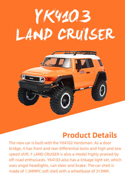 NOBRIM RC Cars 1:10 Scale High Speed RC Car Rock Crawler Simulation Vehicle RC Off Road Climbing 4WD Model Cars Toys for Boys
