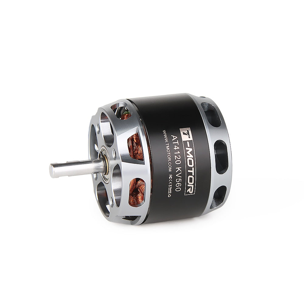 T-MOTOR AT4120 Brushless Motor Long Shaft 250KV 500KV 560KV For RC Airplane