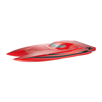 TFL1134 Fighter Cat Fiberglass Carbon fiber RC Electric Boat With Dual Motors Red /Black /White