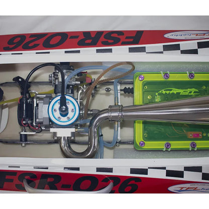 TFL 1307 Blade Race O Boat Fiberglass 30CC Gas Racing Boat