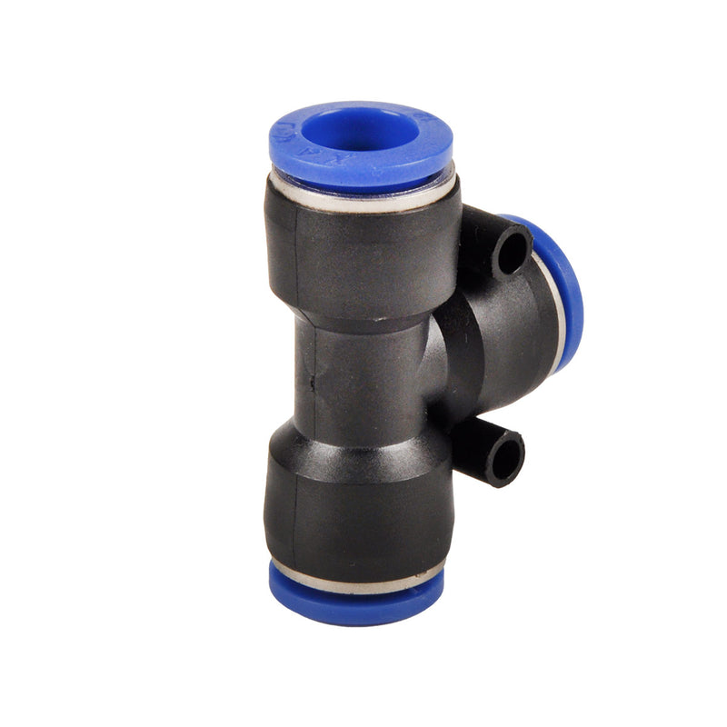 Quick Connectors MPE12BU Pneumatic quick coupling Tee Anti-shedding, pressure resistant