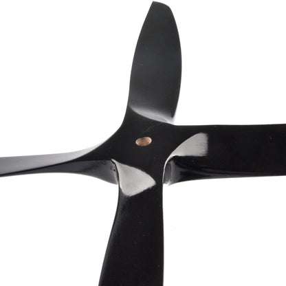 Propeller  Wooden Propeller 4 Blade Propeller CW for RC Airplane （12*5inch,Tractor）