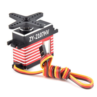 ZYHOBBY Medium Servo Digital Servo ZY-2107HV 21KG Pressure Digital Digital Servo  220° Limit angle for RC Model