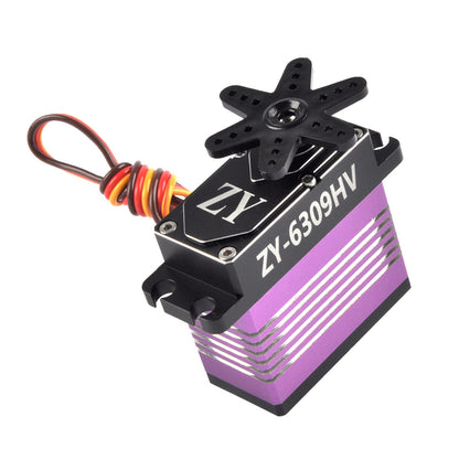 ZYHOBBY Digital Servo ZY-6309HV 63KG High Pressure Digital Dual Ball Bearings CCW