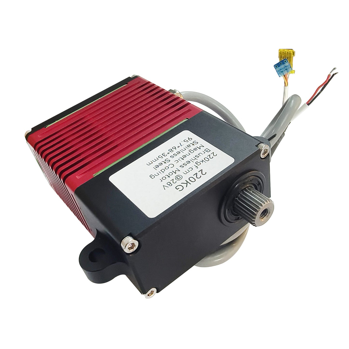 220KG High Torque kit slot waterproof Alu alloy case ±60°(±150°） DIGITAL Servo