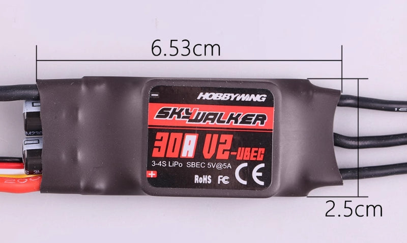 ESC Skywalker 30A V2 Version, Adapted To The Remote Control, for RC Airplanes