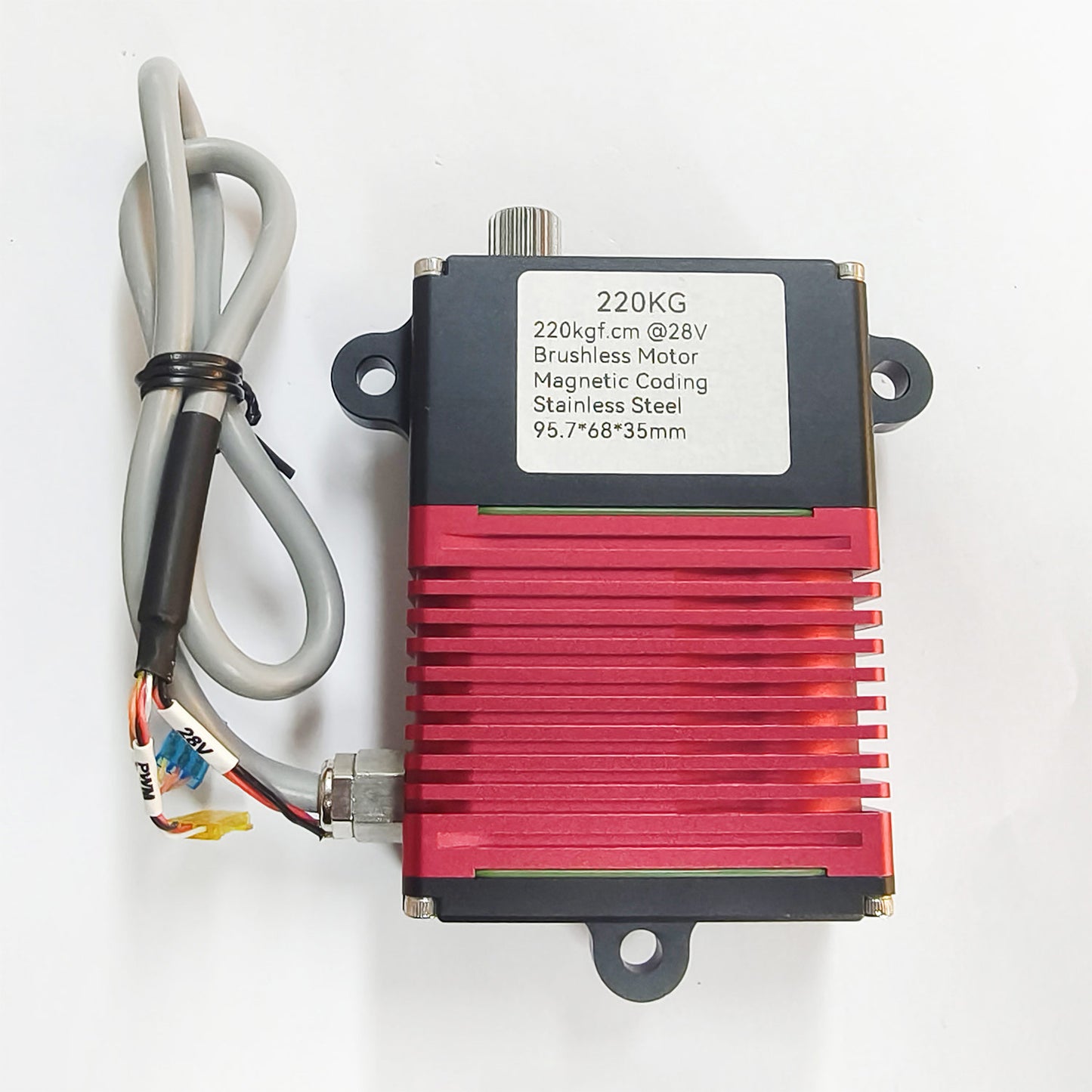 220KG High Torque kit slot waterproof Alu alloy case ±60°(±150°） DIGITAL Servo