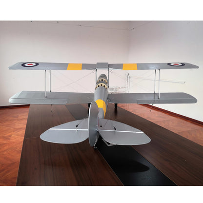 RC Model 2.8-Meter 105 "Tiger Moth ARF Version Fixed Wing Wooden Gasoline Airplane