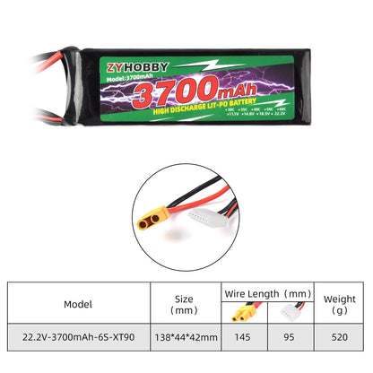 ZYHOBBY Li-ion Battery For RC Airplane Model High Power More Longer Life Battery Various specifications available