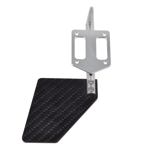 Steering Rudder 6061 Aluminum Alloy + Carbon Fiber Plate Rudder Suitable for Water Rafting Aircraft