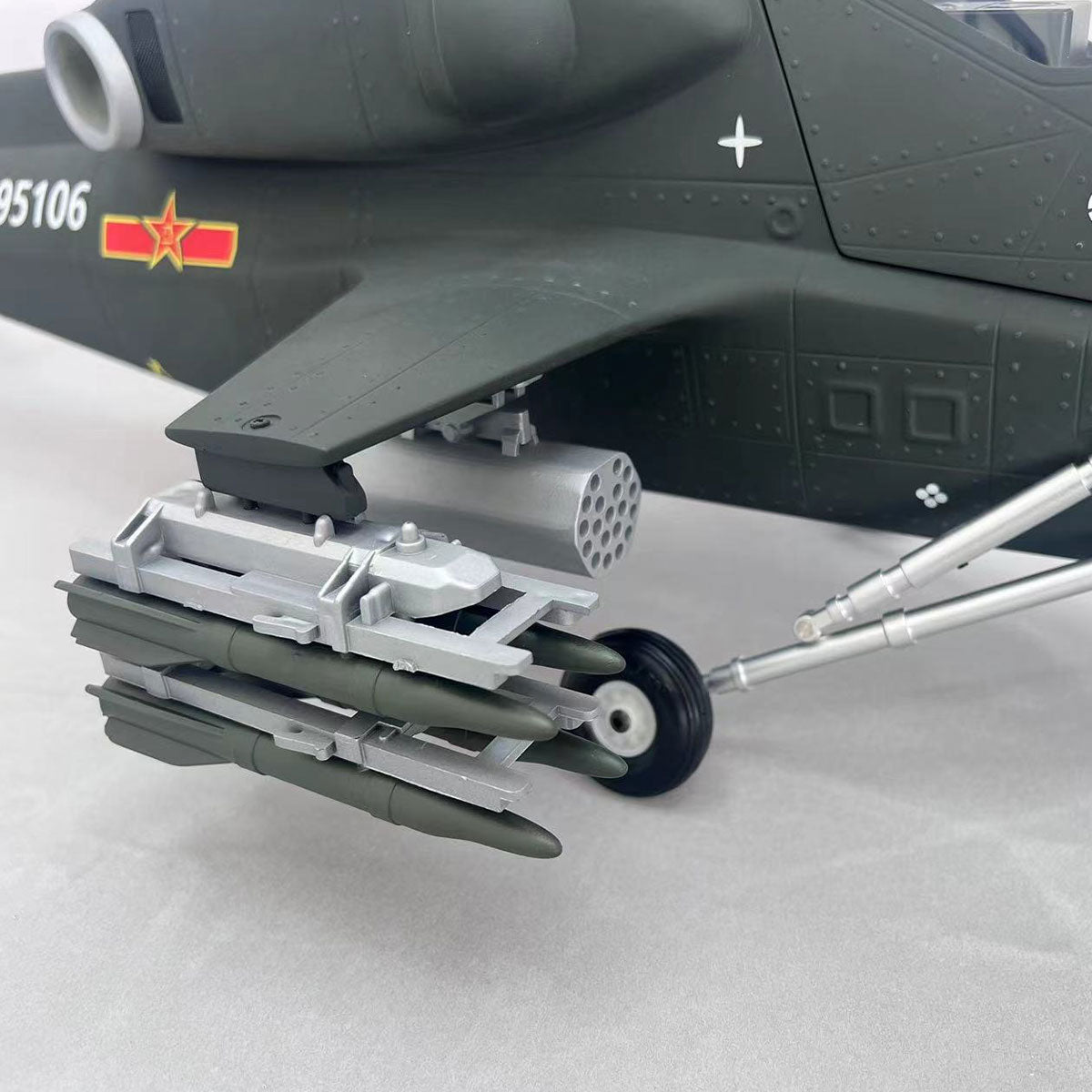 Roban 470Size 2-Blade CAIC Z-10 Attack Helicopter Fiery Thunderbol RC Helicopter X1/X2 Flight Control GPS Mode