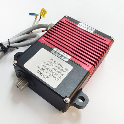 220KG High Torque kit slot waterproof Alu alloy case ±60°(±150°） DIGITAL Servo
