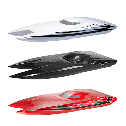 TFL1134 Fighter Cat Fiberglass Carbon fiber RC Electric Boat With Dual Motors Red /Black /White