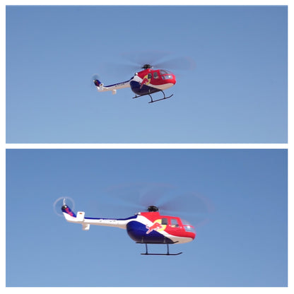 Roban 450size BO-105 Red Bull Helicopter RC Helicopter GPS Mode X2 Flight Control System RTF Version