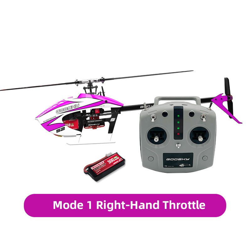 Goosky S2 MAX Dual Brushless Direct Drive High Performance Aerobatic Helicopter RTF