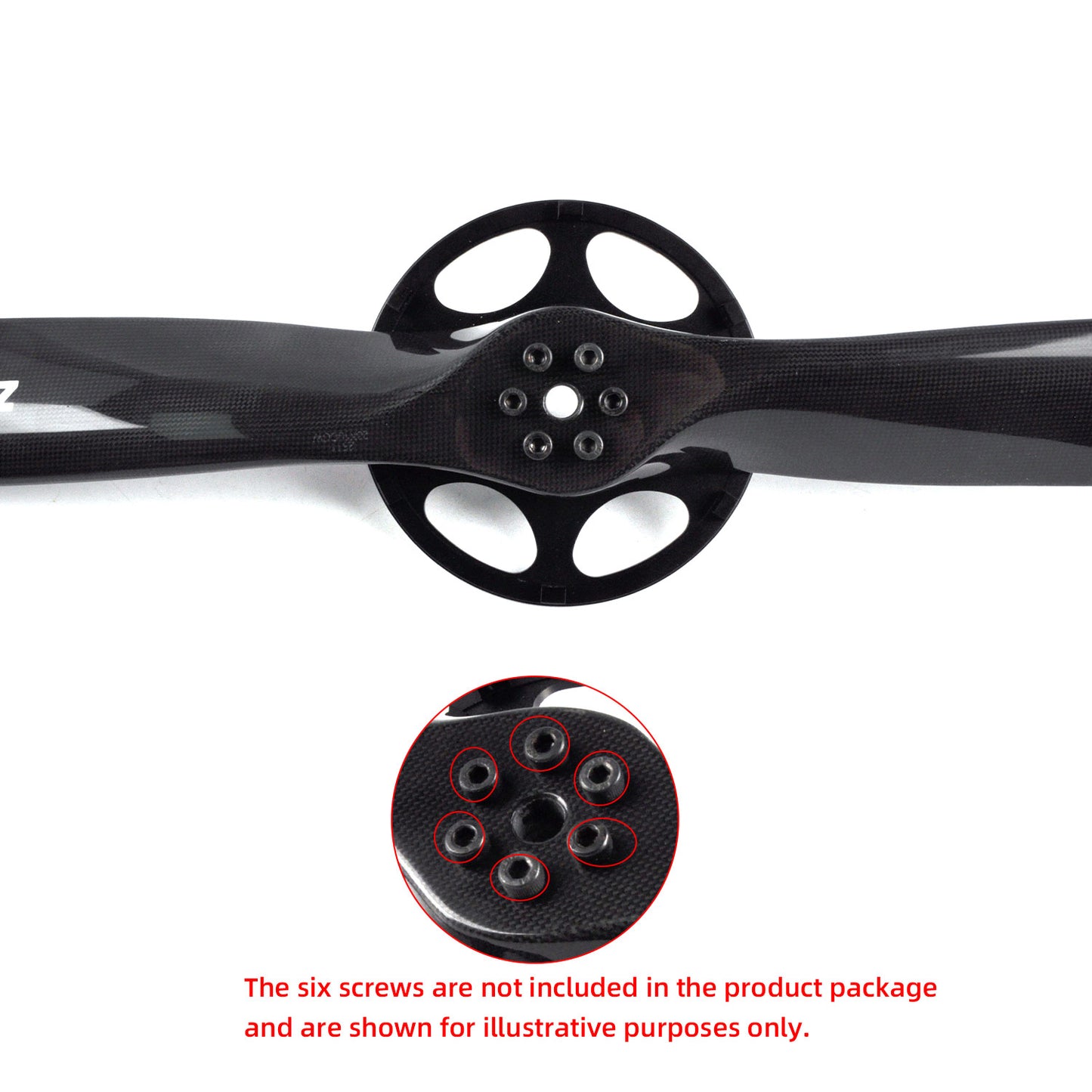 28x10in Carbon fiber Propeller CW with 5in Spinner for DLE120/DLE130/GP123/DA120