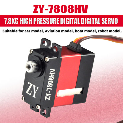 ZYHOBBY Digital Servo ZY-7808HV 7.8KG High Pressure Digital Digital Servo for RC Model