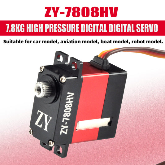 ZYHOBBY Digital Servo ZY-7808HV 7.8KG High Pressure Digital Digital Servo for RC Model