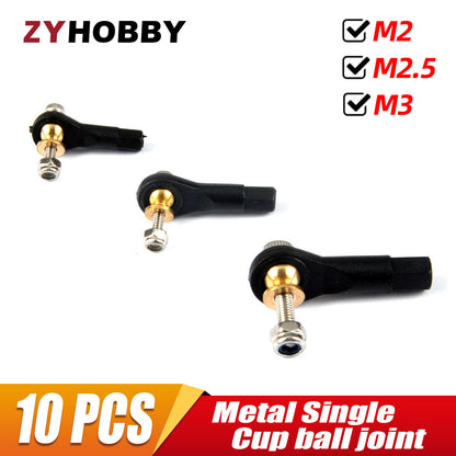 Heavy Duty Ball Link Single Cup set with Screw (10 pack)