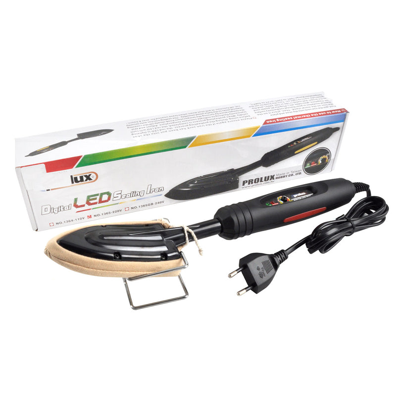 EU Standard Electric Sealing Iron with LED Indicator