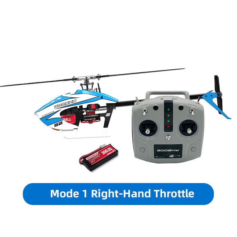 Goosky S2 MAX Dual Brushless Direct Drive High Performance Aerobatic Helicopter RTF