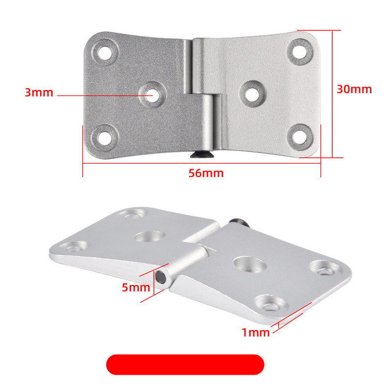 Aircraft Fuselage Parts hinges silver (color)