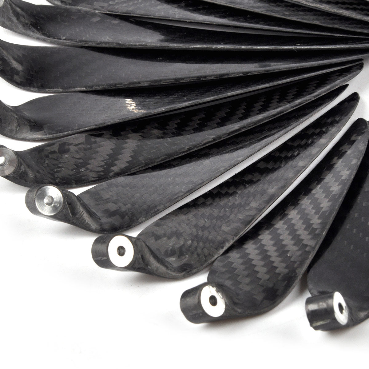 ZYHOBBY 9.5~18inch Twill Carbon Fiber Propeller Foldable Propeller for RC Airplane Multiple propeller sizes available