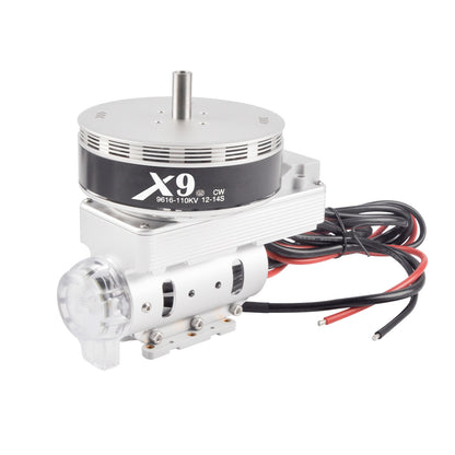 Hobbywing XRotor X9 Power System Power Pack with 9616 110KV Motor, 120A ESC, 34*11inch Propellers, 23KG Thrust for Large Load Agriculture Drone Machine UAV Aircraft