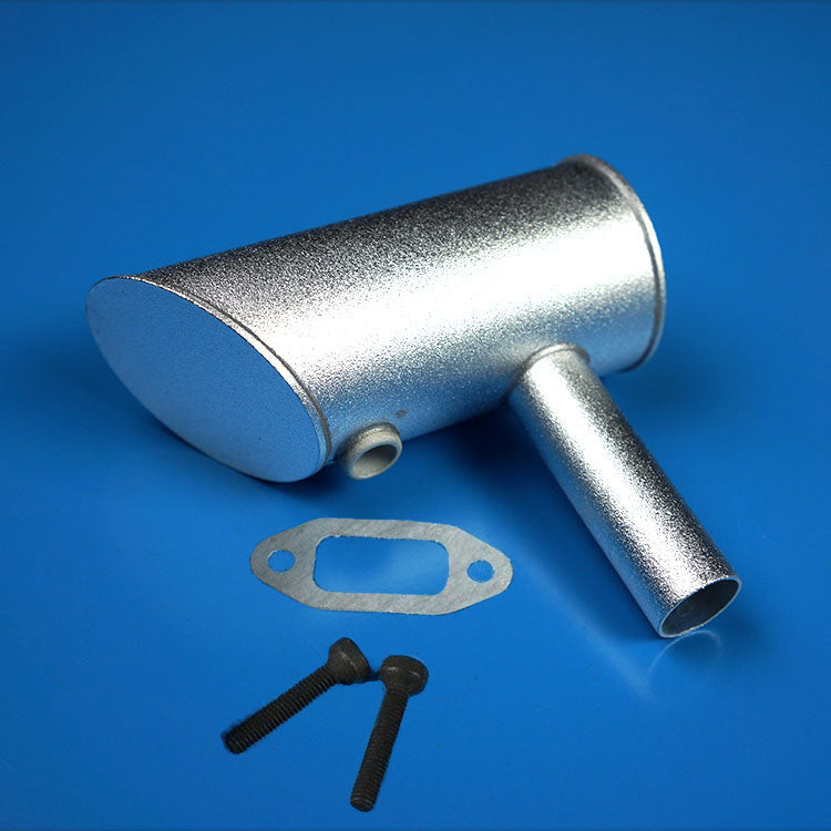Model Engine Muffler Original DLE40 Twin Engine Exhaust Mufflers Pipe for RC Airplane ...