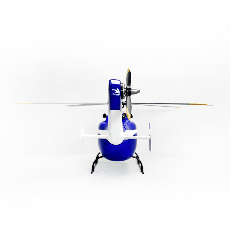 Roban 450size BO-105 Red Bull Helicopter RC Helicopter GPS Mode X2 Flight Control System LED Lighting System RTF Version