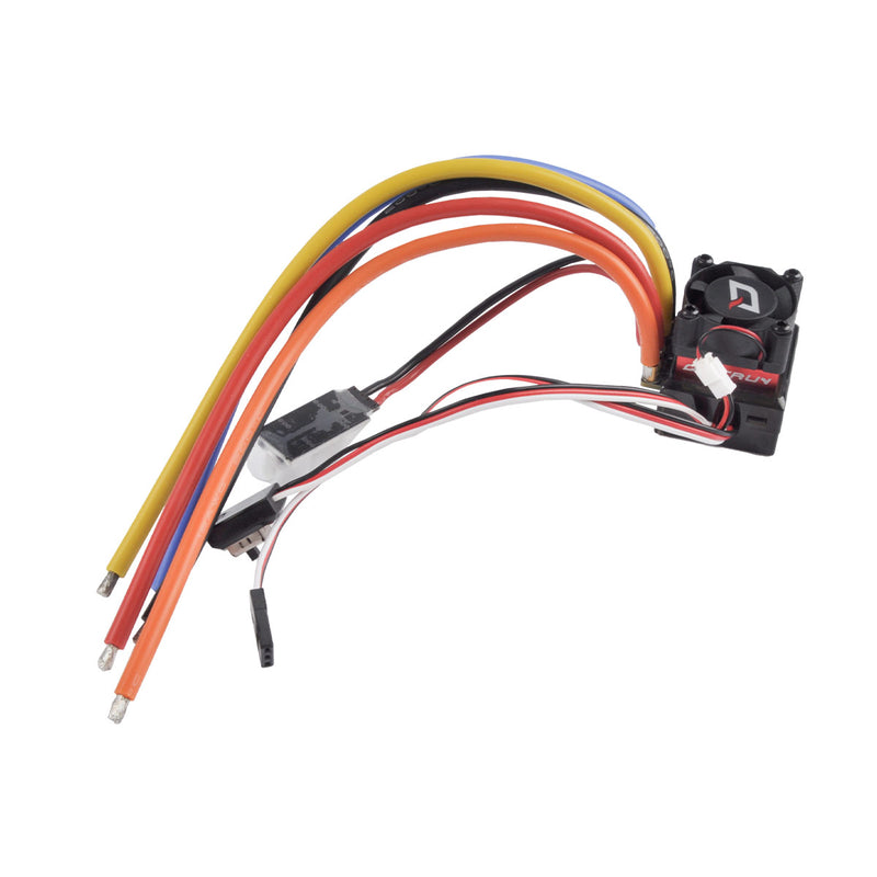 HobbyWine QuicRun -10BL60 Brushless Electronic Speed Controller ESC Fan FAN-MP3010SH-7.4V Suitable for RC cars