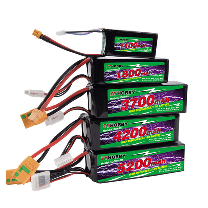 RC Model Battery 3S/6S Li-ion Batteries for Model Aircraft Helicopters