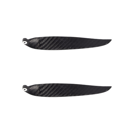 ZYHOBBY 9.5~18inch Twill Carbon Fiber Propeller Foldable Propeller for RC Airplane Multiple propeller sizes available